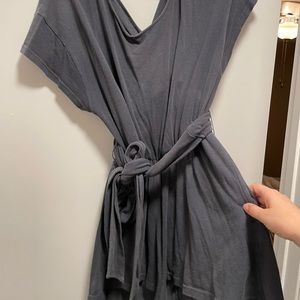 Grey Free People Romper